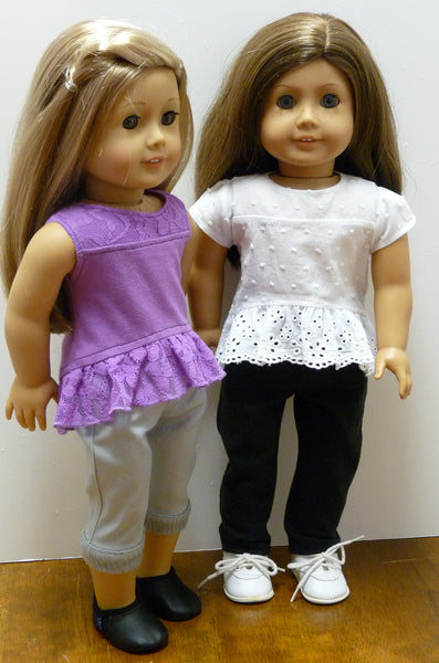 Doll Originals City Girl Hi-Lo Peplum Top Pattern