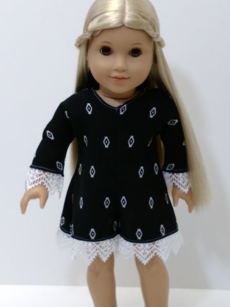 Fashion Made Easy - Shirt, Dress & Romper Pattern by "Doll Originals"