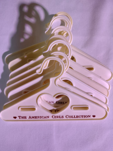 The Pleasant Company American Girls Collection Doll Hangers Set of 8